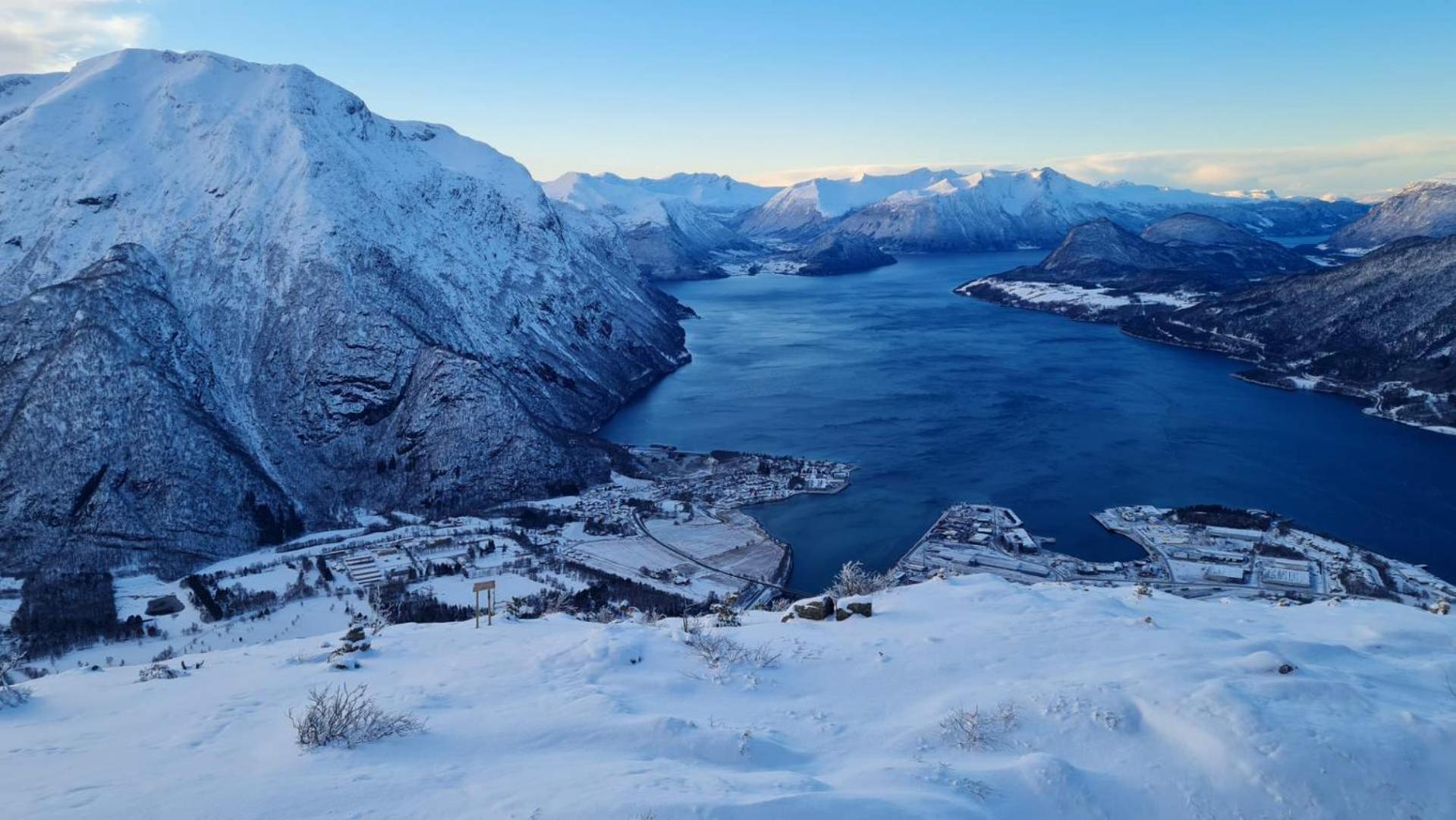I hjerte av Åndalsnes sentrum Eksteriør bilde
